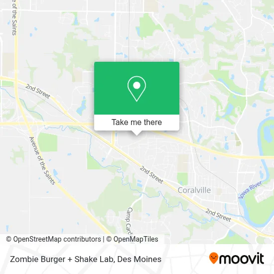 Zombie Burger + Shake Lab map