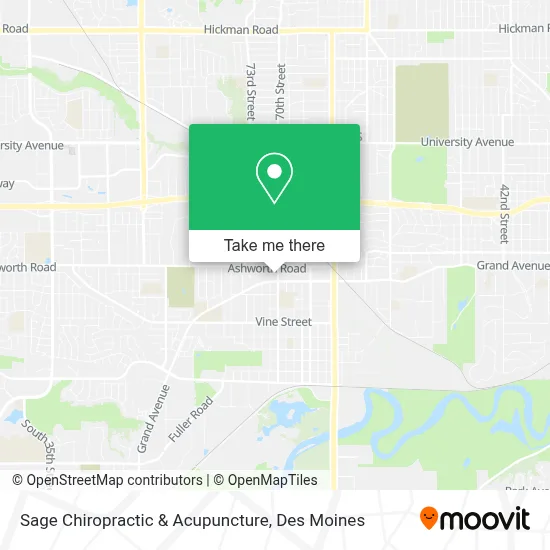Sage Chiropractic & Acupuncture map