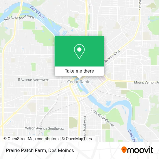 Prairie Patch Farm map