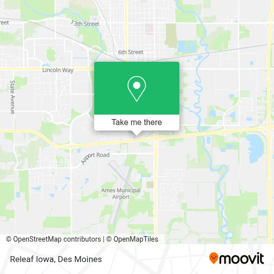 Releaf Iowa map