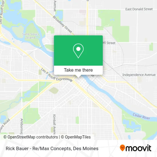 Rick Bauer - Re/Max Concepts map