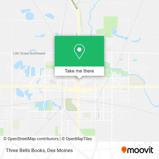 Three Bells Books map