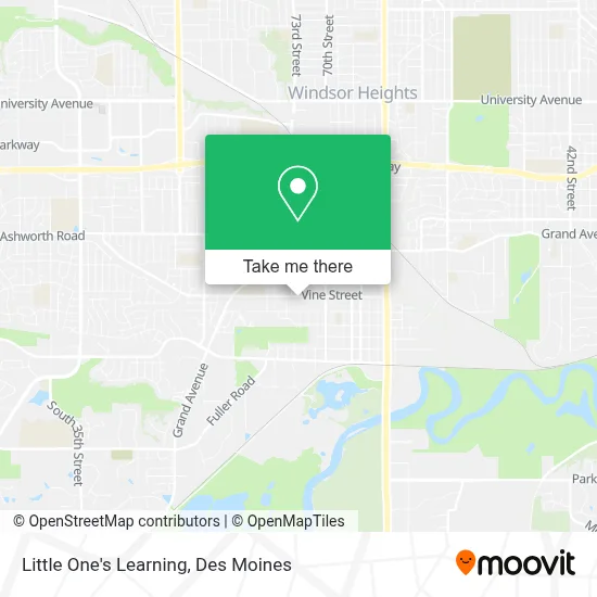 Little One's Learning map