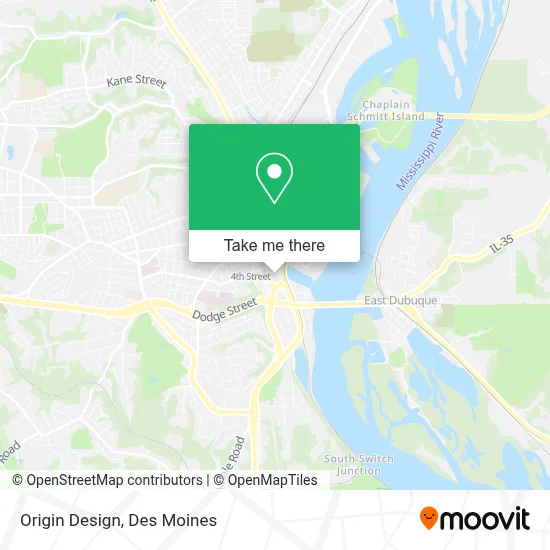 Origin Design map