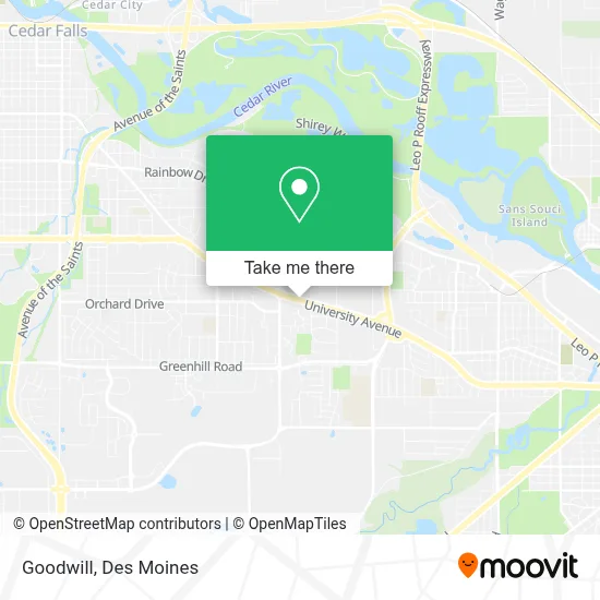 Goodwill map