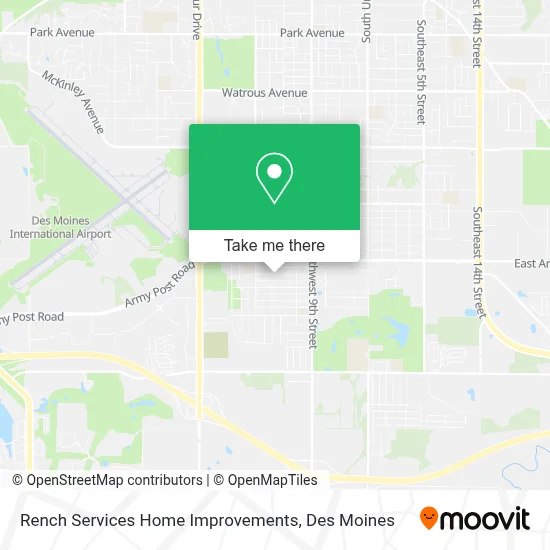 Rench Services Home Improvements map