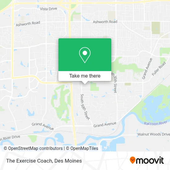 The Exercise Coach map