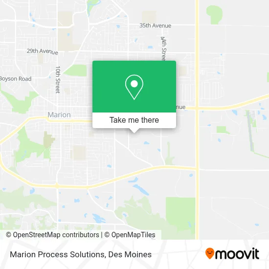 Marion Process Solutions map