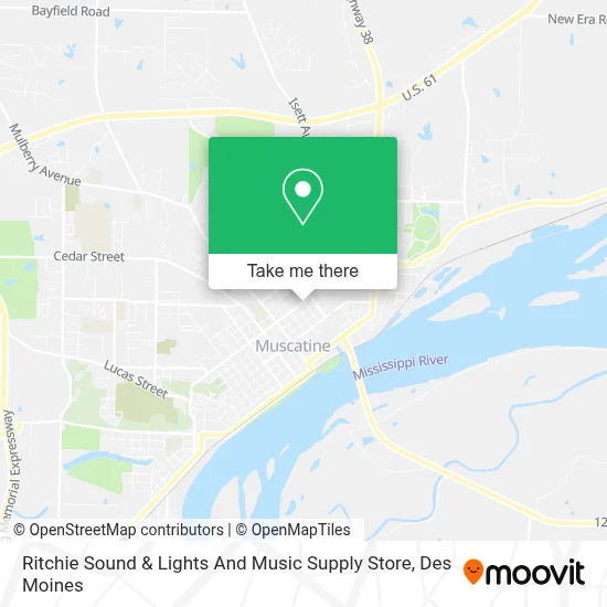 Ritchie Sound & Lights And Music Supply Store map