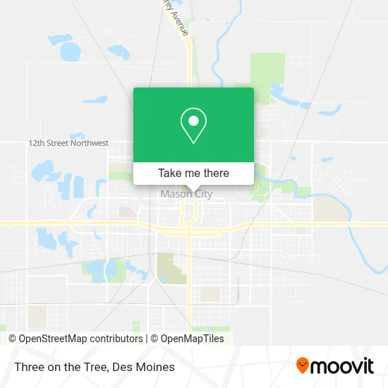 Three on the Tree map
