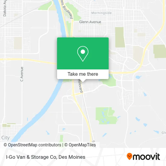 I-Go Van & Storage Co map