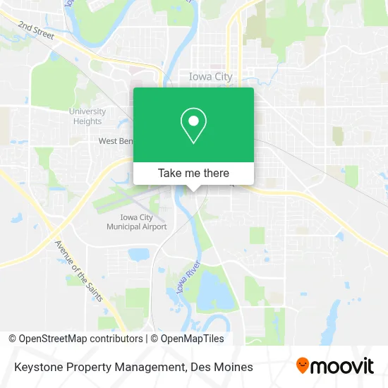 Keystone Property Management map