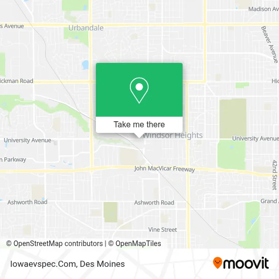 Iowaevspec.Com map