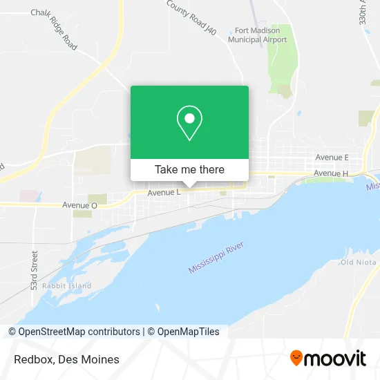 Redbox map