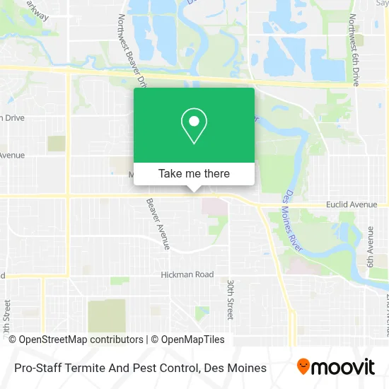 Pro-Staff Termite And Pest Control map