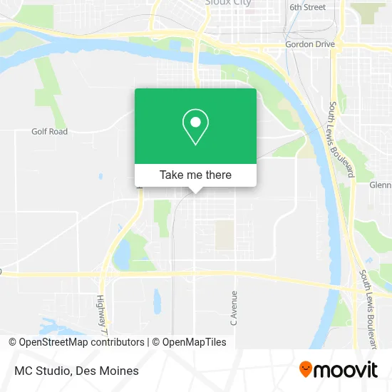 MC Studio map