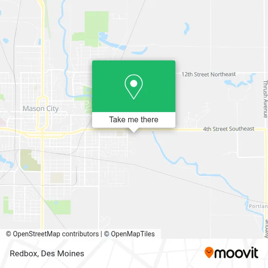 Redbox map