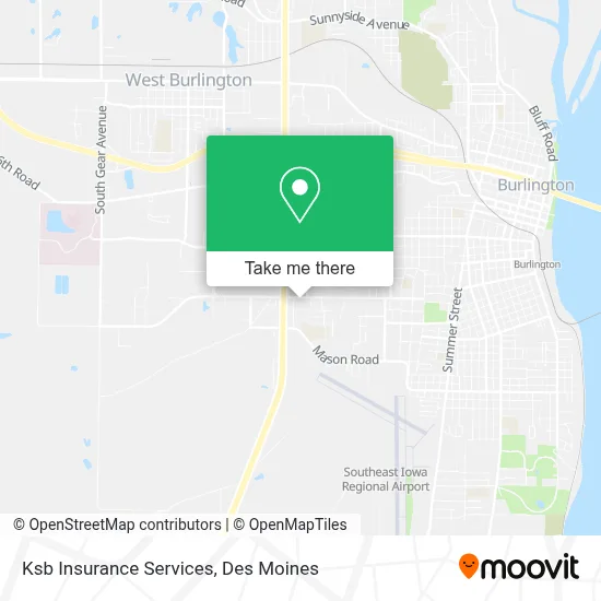Ksb Insurance Services map