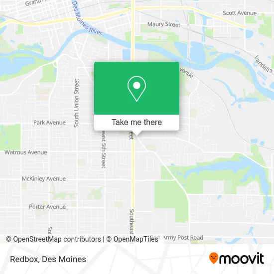 Redbox map