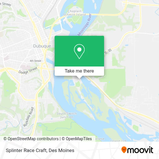 Splinter Race Craft map