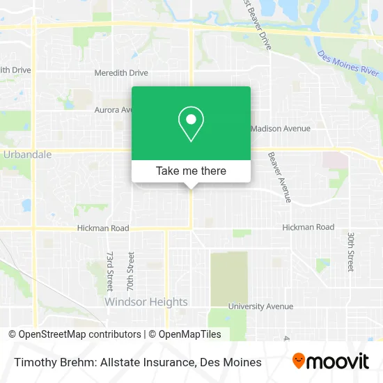 Timothy Brehm: Allstate Insurance map