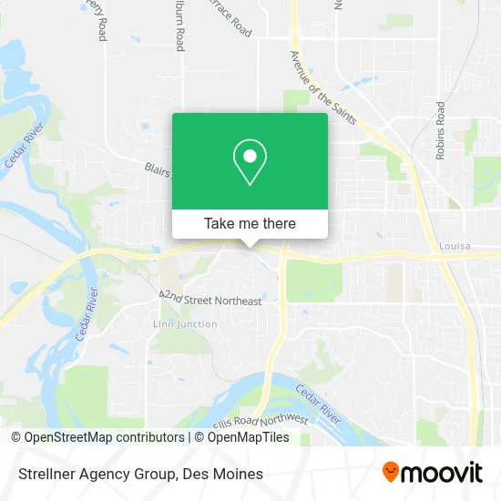 Strellner Agency Group map