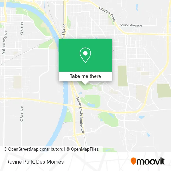 Ravine Park map