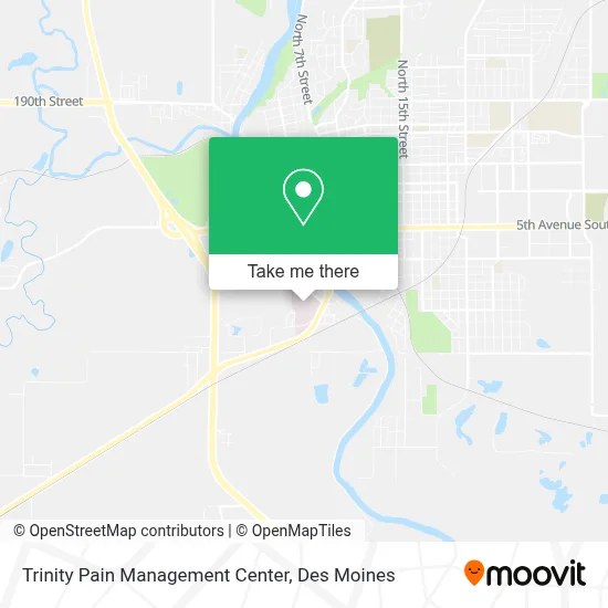 Trinity Pain Management Center map