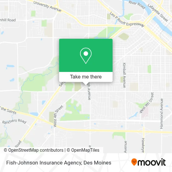 Fish-Johnson Insurance Agency map