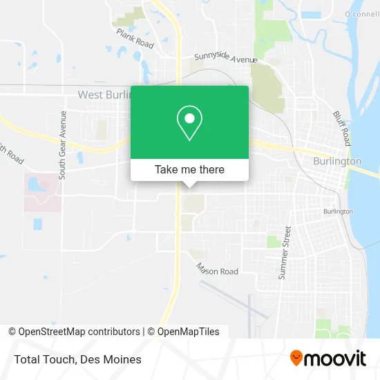 Total Touch map