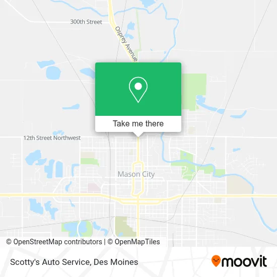 Scotty's Auto Service map