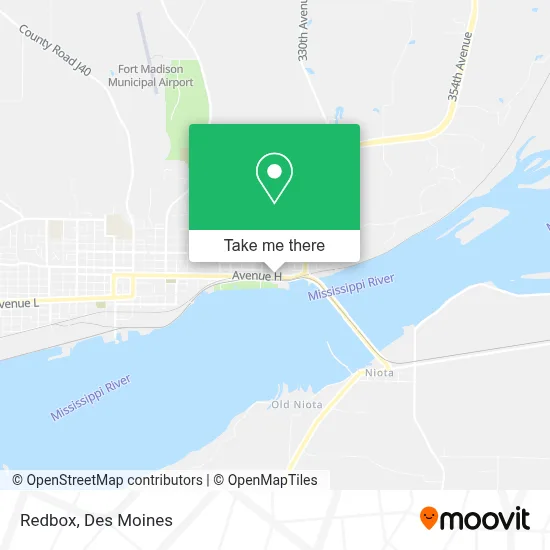 Redbox map