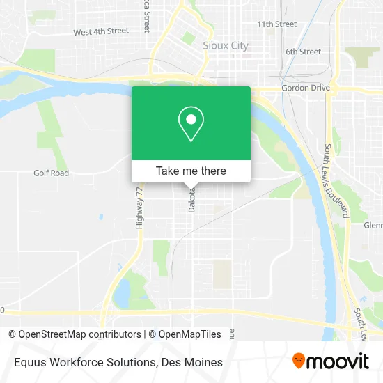 Equus Workforce Solutions map
