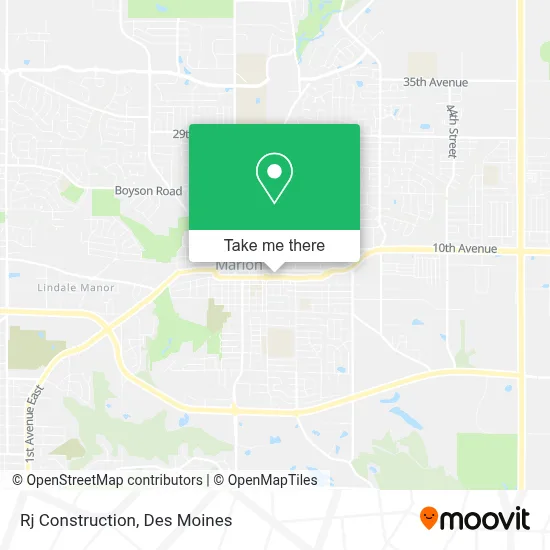 Rj Construction map