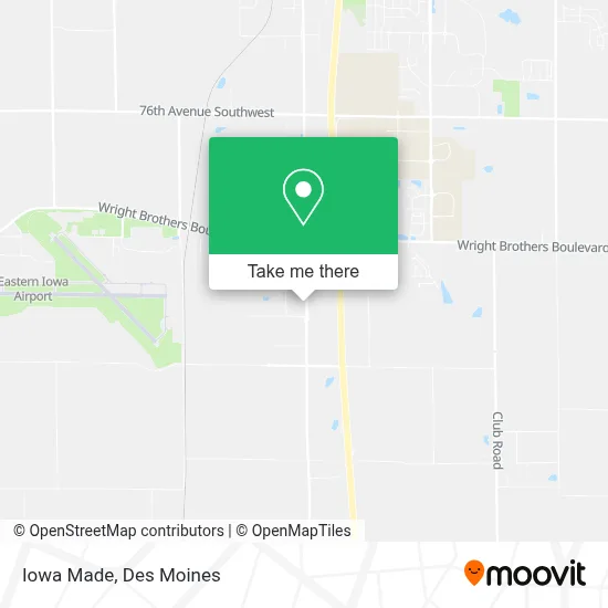 Iowa Made map