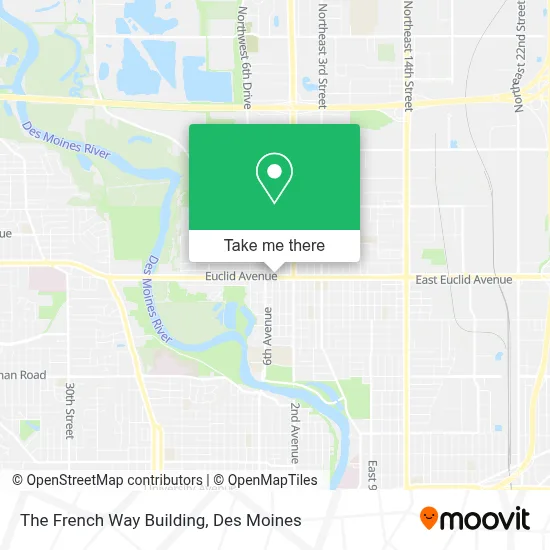 The French Way Building map