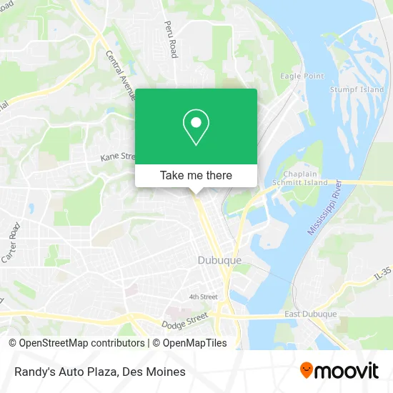 Randy's Auto Plaza map