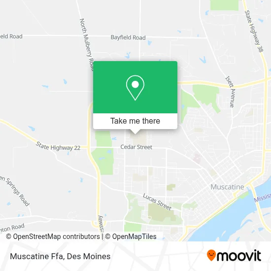 Muscatine Ffa map