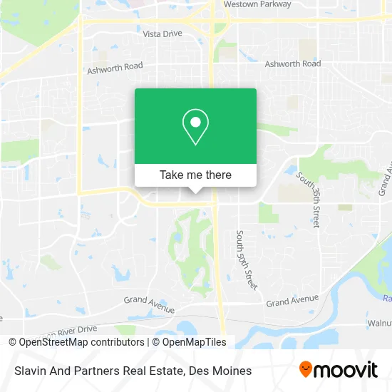 Slavin And Partners Real Estate map
