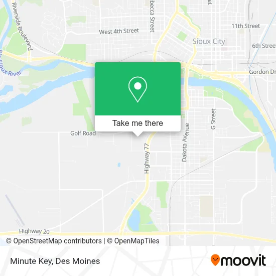 Minute Key map