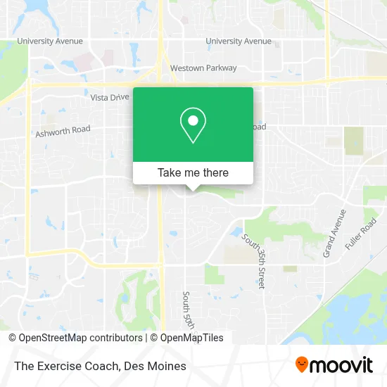 The Exercise Coach map
