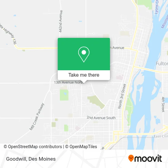 Goodwill map