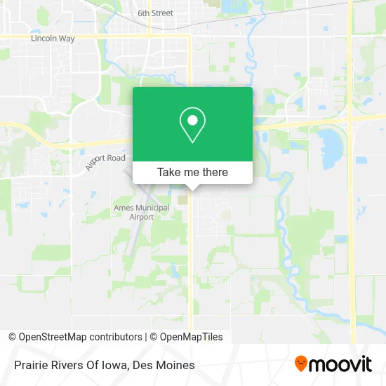 Prairie Rivers Of Iowa map