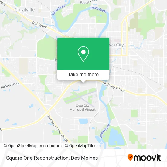 Square One Reconstruction map