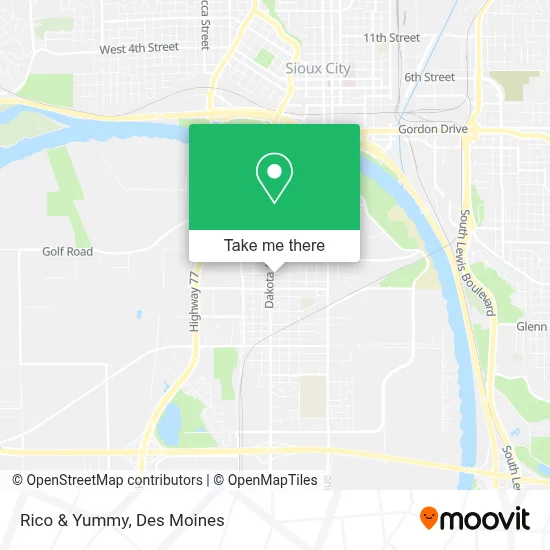 Rico & Yummy map