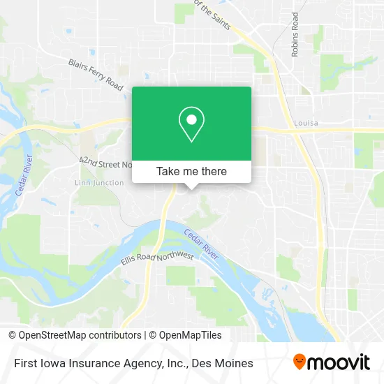 First Iowa Insurance Agency, Inc. map