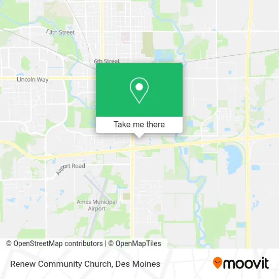 Renew Community Church map