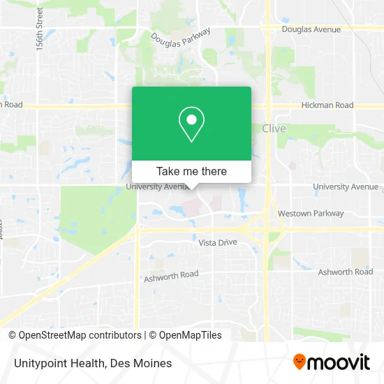 Unitypoint Health map