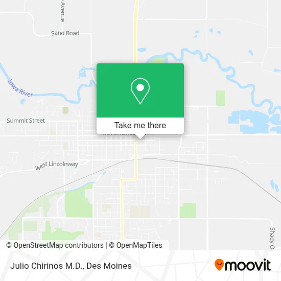 Julio Chirinos M.D. map