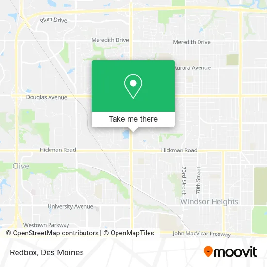 Redbox map